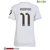 Ženske Nogometnih dresov Real Madrid Rodrygo Goes #11 Domači 2025-26 Kratki rokavi